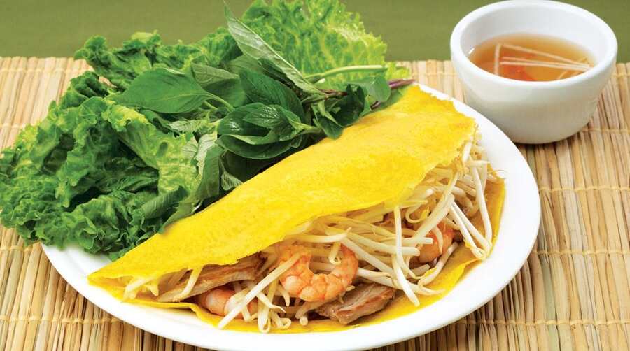 吃越南煎餅的美味地方