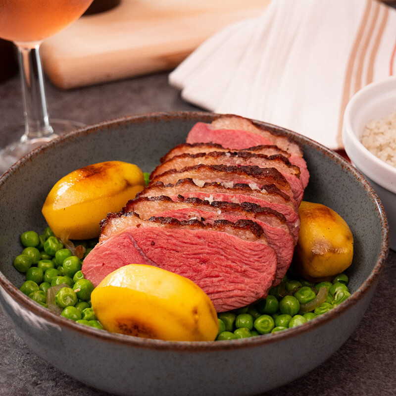 鴨胸佐橙醬 (Magret de Canard à l'Orange)