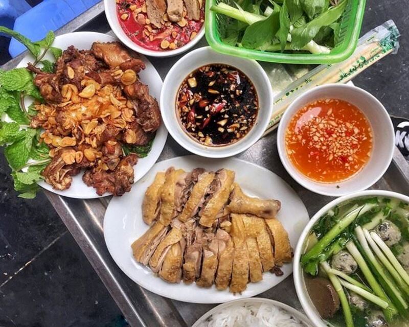 鴨肉蒜蓉(Ngan Cháy Tỏi)