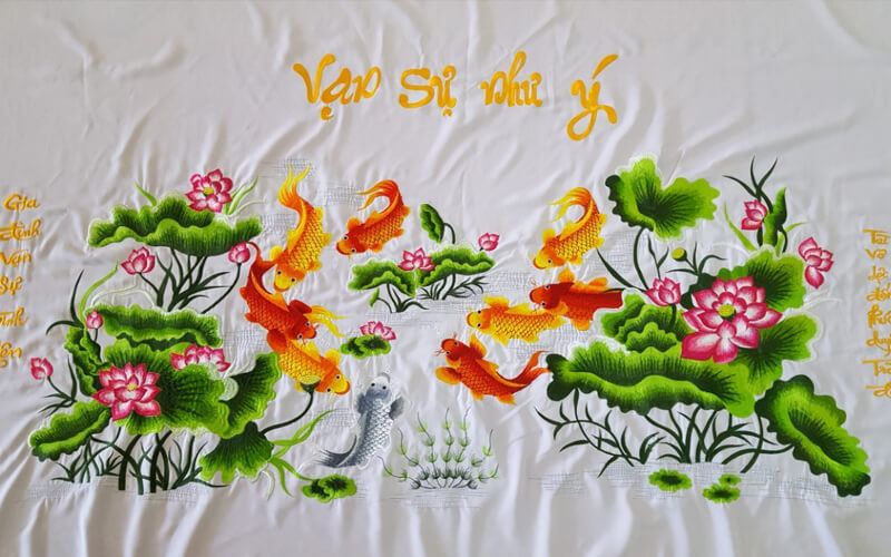刺繡工藝是越南傳統文化的重要組成部分,購買這些製品即是對當地工匠的支持。