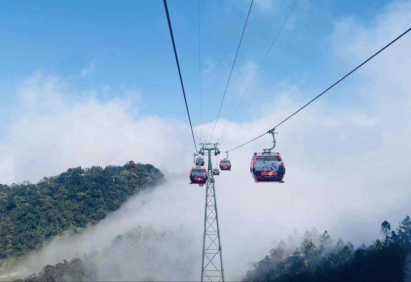 探索巴拿山纜車 雲端之上的奇觀