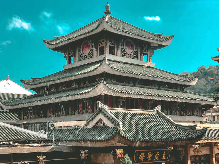 巴王寺 – 神聖的薩姆山女神廟，安江省