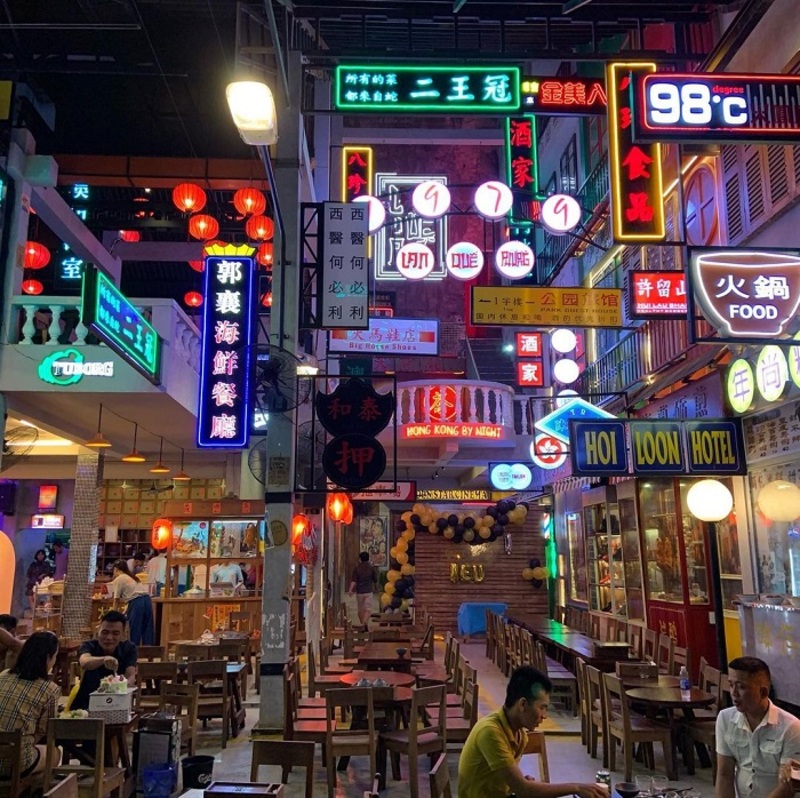 蘭桂坊-順化西方街區的熱門打卡地