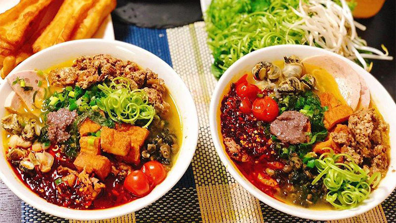 在北部，蟹湯米線仍保留著傳統風味
