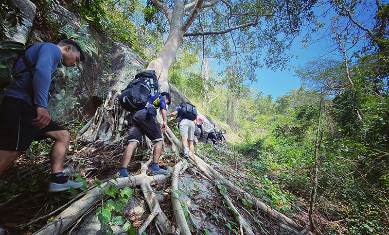 健行登山是許多遊客在婆丹山喜愛的活動