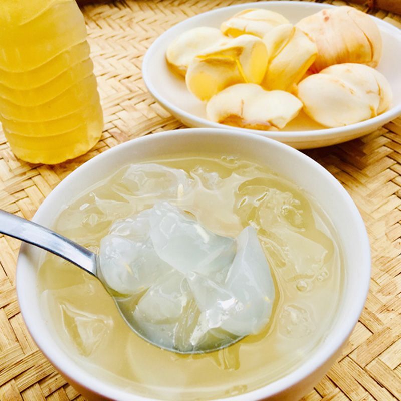 清涼爽口的椰糖棕櫚冰,是夜市必嚐甜品之一。