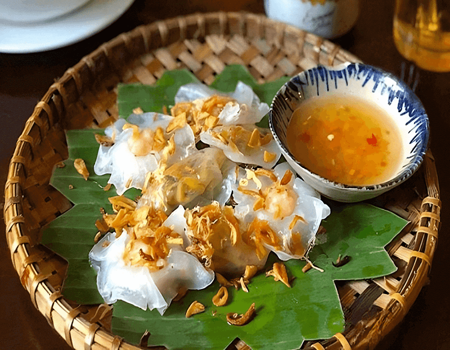 白玫瑰餃(Bánh bao – Bánh vạc)
