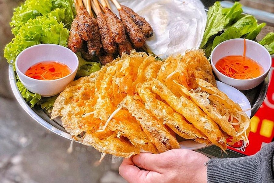 越式煎餅 & 烤肉串