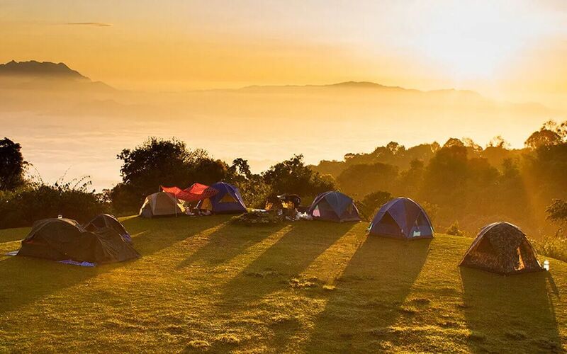 充滿挑戰的旅程，其獎賞是從高處俯瞰整個泉林湖的美景。