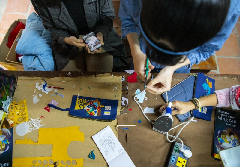 此項活動讓您在創作獨特藝術作品的同時，守護越南的文化遺產。