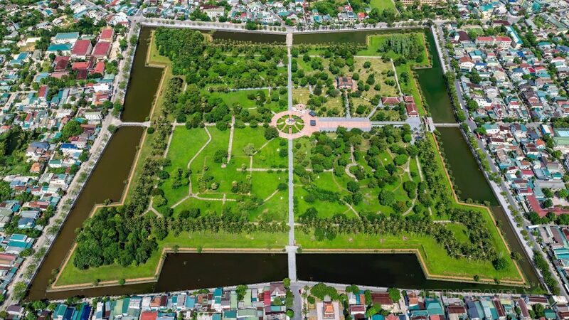 廣治古城歷史遺址全景