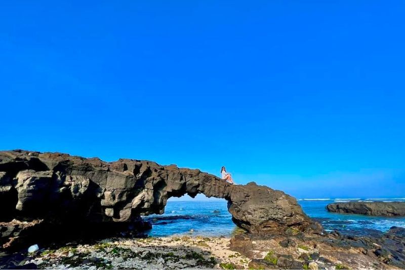 站在 To Vo門，可一覽李山島海域的壯麗全景。