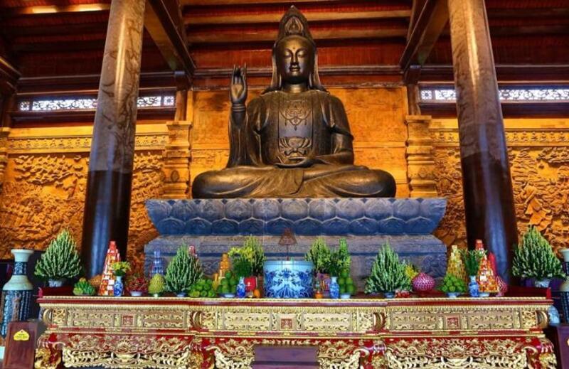 三祝寺觀音殿供奉千手千眼觀音菩薩