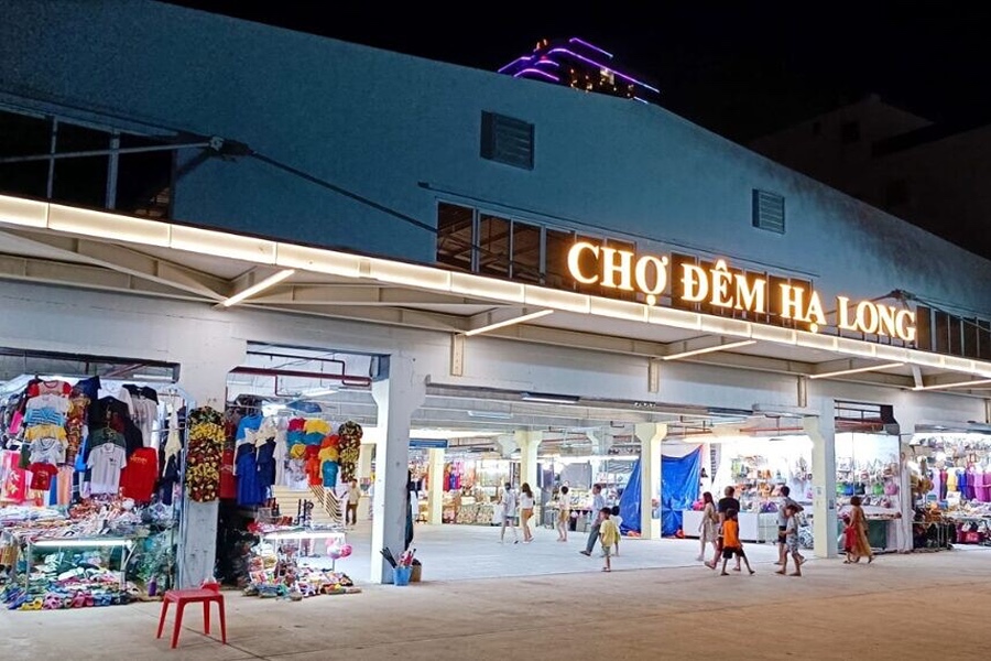 下龍夜市