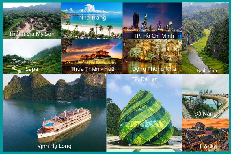 越南地形由北至南綿延狹長，在 8 天 7 夜的旅程中還有無數值得探索的景點。