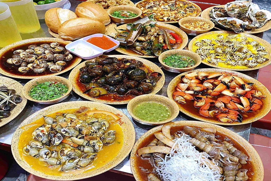 海防螺類料理