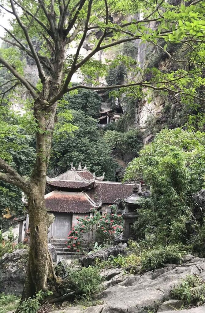 中寺與下寺的一隅景觀。